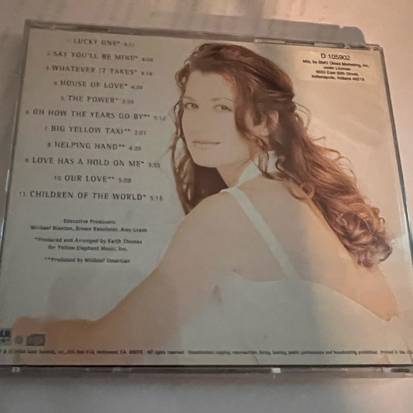 - 🎉5 for $15 🎉 AMY GRANT HOUSE OF LOVE  CD - Picture 2 of 2